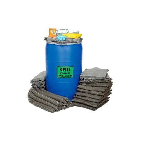 Chemtex Chemtex OILM7071B Drum Spill Kit, Universal, 55-Gallon OILM7071B